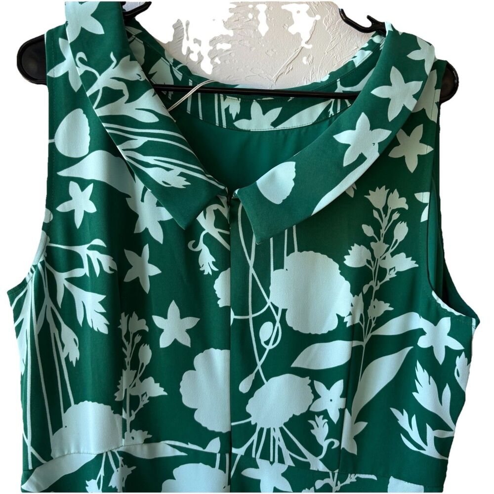 Boden Clarissa Dress NWT Floral Sleeveless A-Line Midi Dress Size 14L NWT - Picture 2 of 5